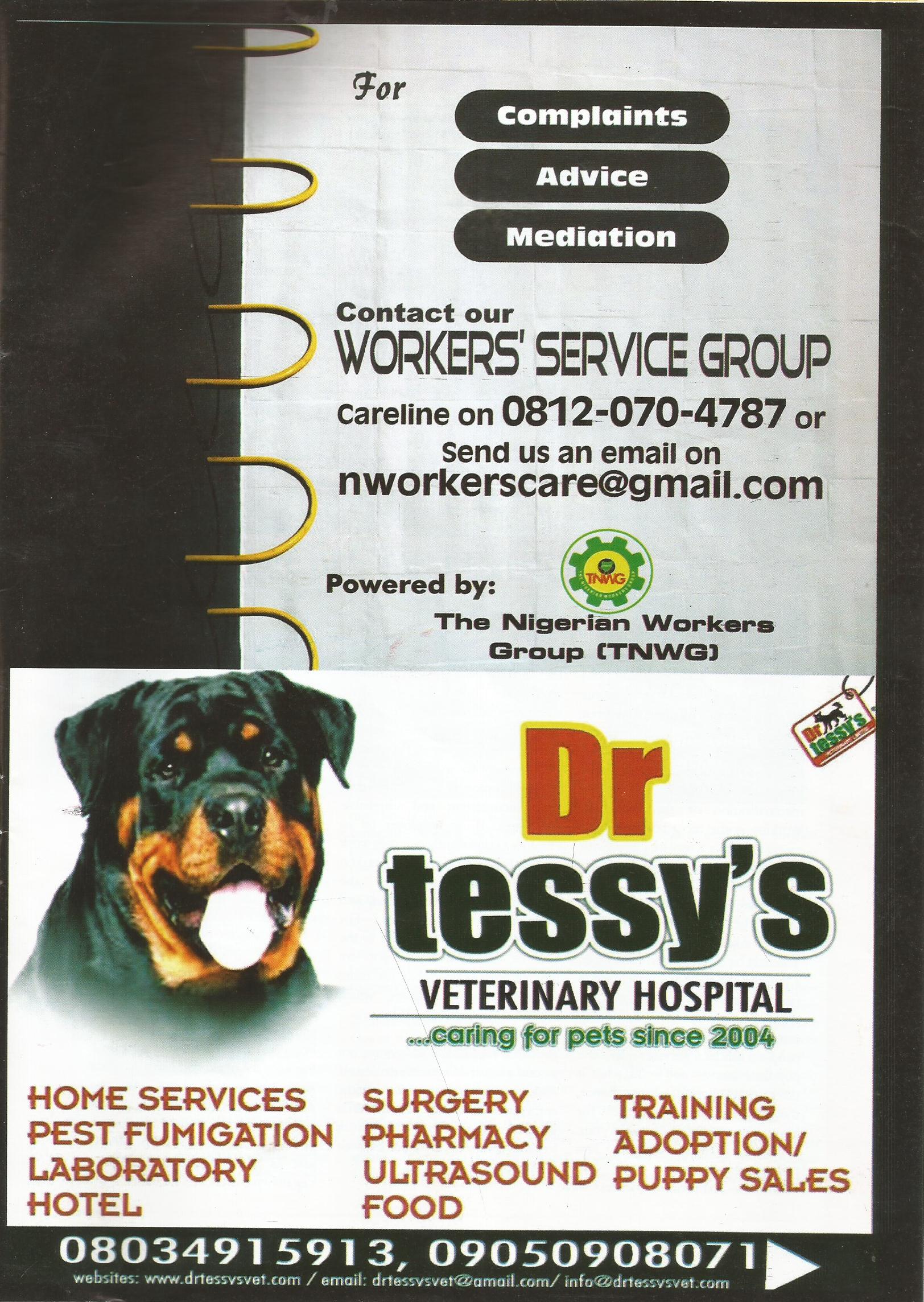 Dr Tessy's veterinary hospital